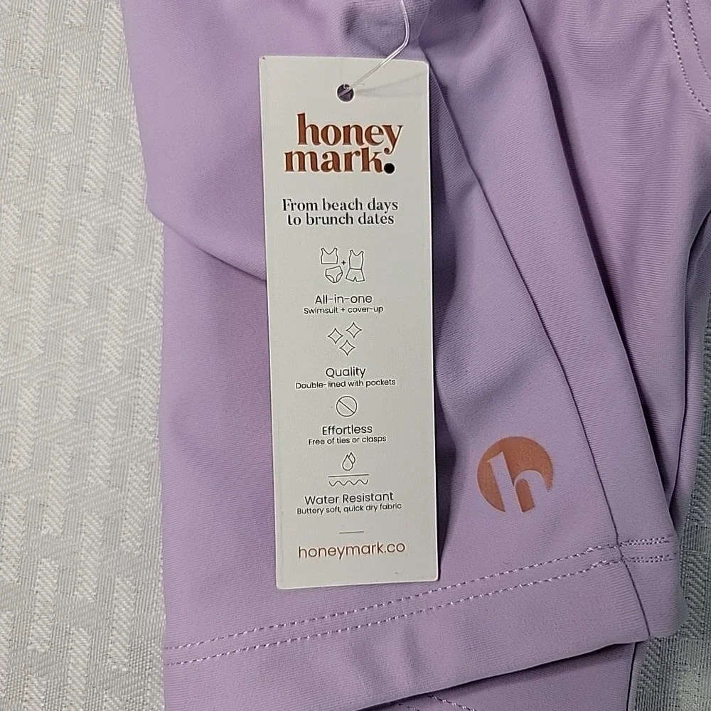 Honey Mark Baby Girls Lavender Ruffle Tankini‎ Swimsuit 12M NWT 2 Piece